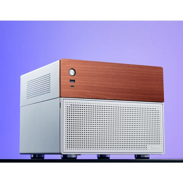 VỎ CASE PC JONSBO N4 NAS WHITE - Ảnh 3