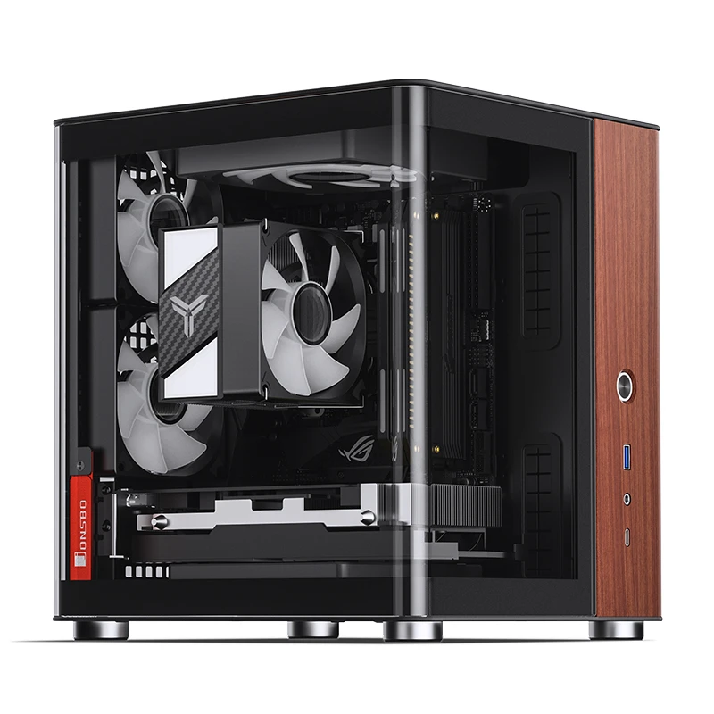 VỎ CASE PC JONSBO TK-0 BLACK - Ảnh 4