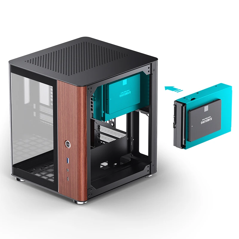 VỎ CASE PC JONSBO TK-0 BLACK - Ảnh 6