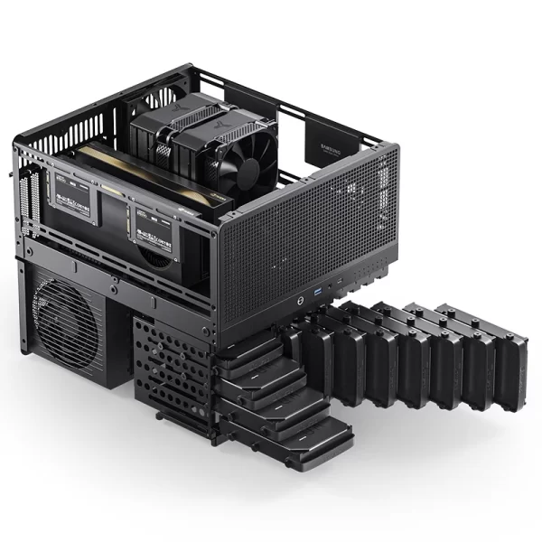 VỎ CASE PC JONSBO N5 BLACK - Ảnh 28
