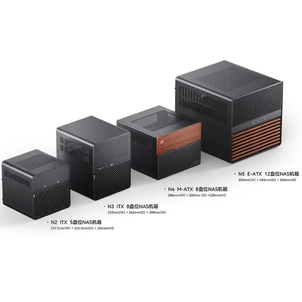 VỎ CASE PC JONSBO N5 BLACK - Ảnh 19