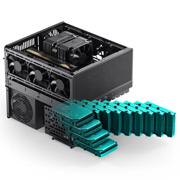 VỎ CASE PC JONSBO N5 BLACK - Ảnh 13