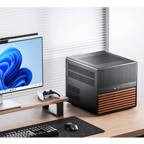 VỎ CASE PC JONSBO N5 BLACK - Ảnh 4