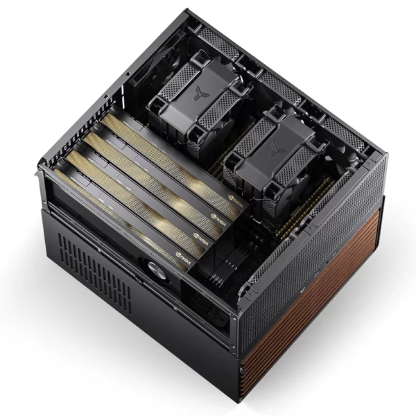 VỎ CASE PC JONSBO N5 BLACK - Ảnh 7