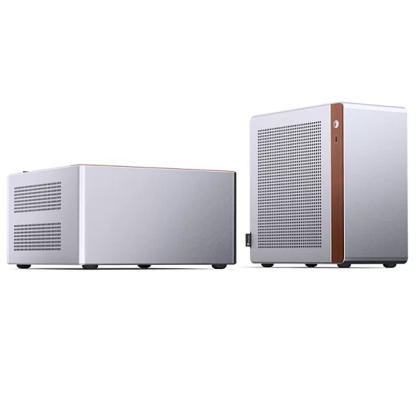 VỎ CASE PC MINI-ITX JONSBO NV10 SILVER - Ảnh 9