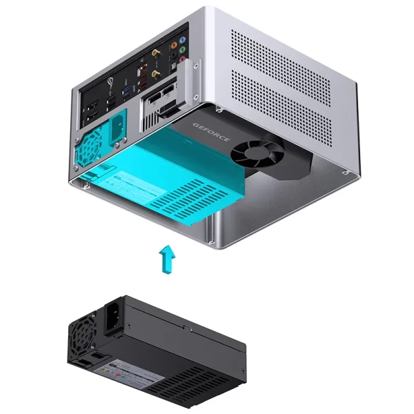 VỎ CASE PC MINI-ITX JONSBO NV10 SILVER - Ảnh 15