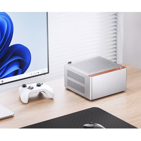 VỎ CASE PC MINI-ITX JONSBO NV10 SILVER - Ảnh 5