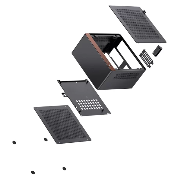VỎ CASE PC MINI-ITX JONSBO NV10 BLACK - Ảnh 12