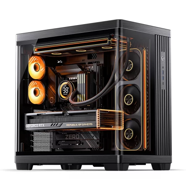 VỎ CASE PC JONSBO TK-4 BLACK - Ảnh 3