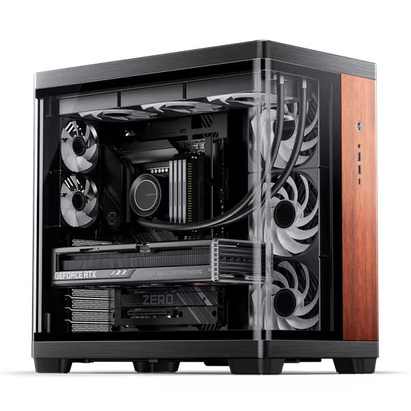 VỎ CASE PC JONSBO TK-4 BLACK WOOD - Ảnh 26