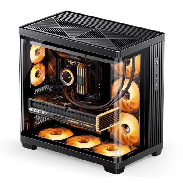 VỎ CASE PC JONSBO TK-4 BLACK - Ảnh 6