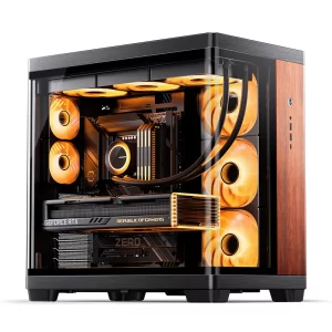 VỎ CASE PC JONSBO TK-4 BLACK WOOD