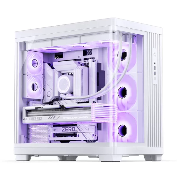 VỎ CASE PC JONSBO TK-4 WHITE - Ảnh 7