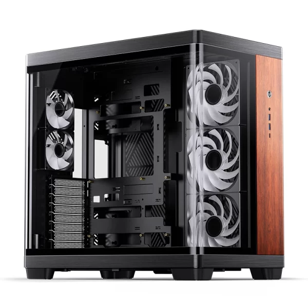 VỎ CASE PC JONSBO TK-4 BLACK WOOD - Ảnh 18