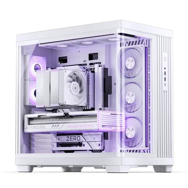 VỎ CASE PC JONSBO TK-4 WHITE - Ảnh 4
