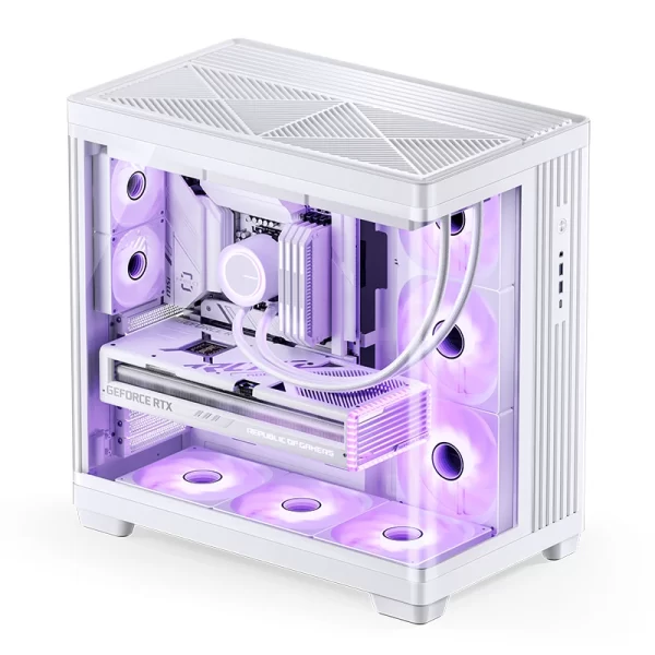 VỎ CASE PC JONSBO TK-4 WHITE - Ảnh 9