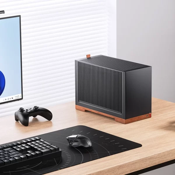 VỎ CASE PC ITX JONSBO T9 BLACK - Ảnh 5