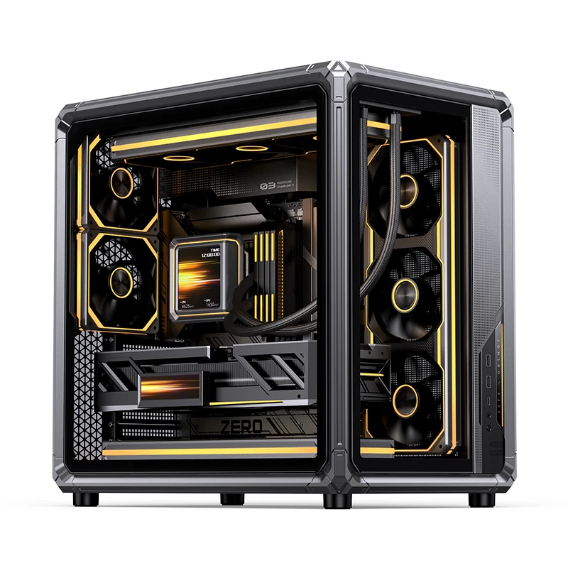 VỎ CASE PC JONSBO ATX X400 GREY - Ảnh 21