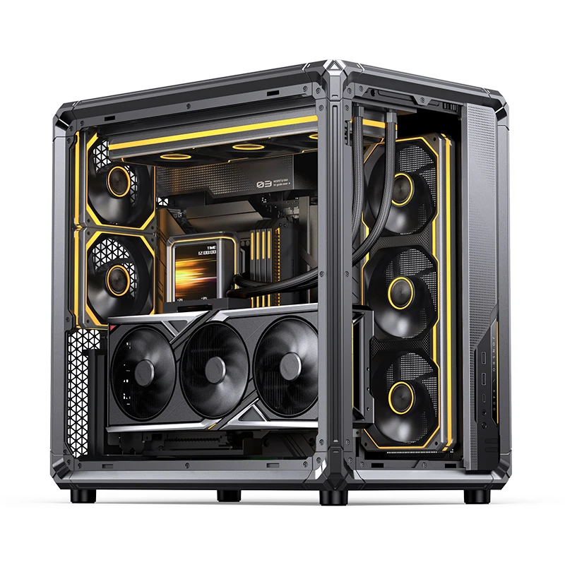 VỎ CASE PC JONSBO ATX X400 GREY - Ảnh 18