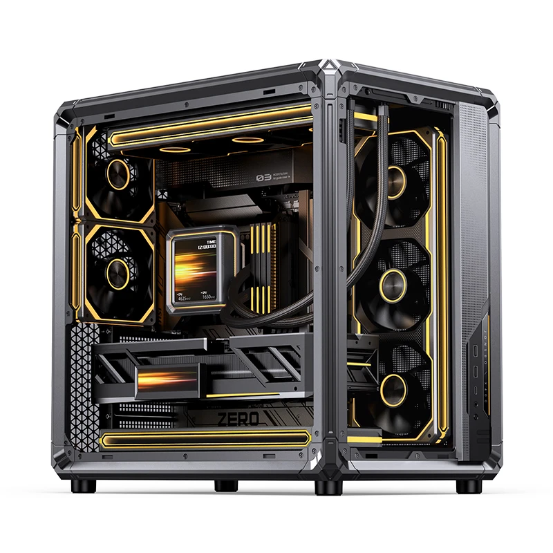 VỎ CASE PC JONSBO ATX X400 GREY - Ảnh 16