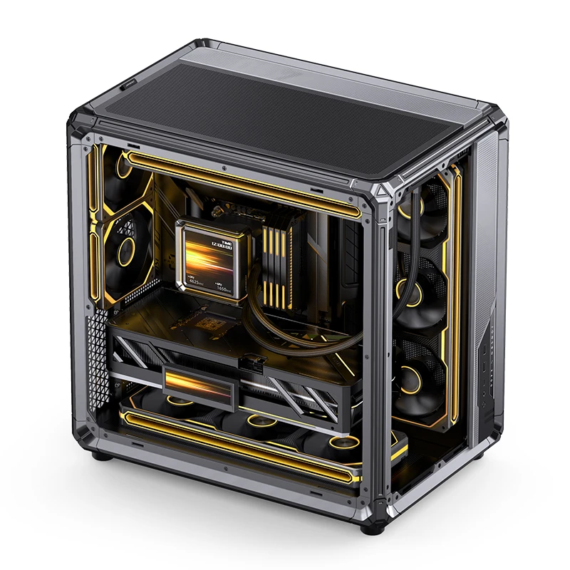 VỎ CASE PC JONSBO ATX X400 GREY - Ảnh 9