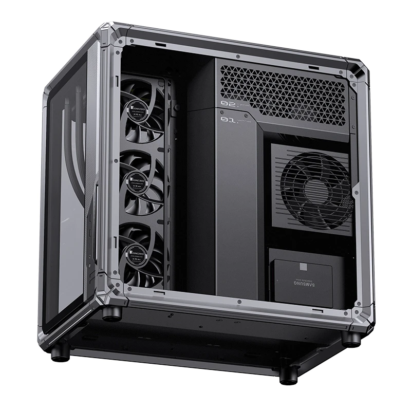 VỎ CASE PC JONSBO ATX X400 GREY - Ảnh 37