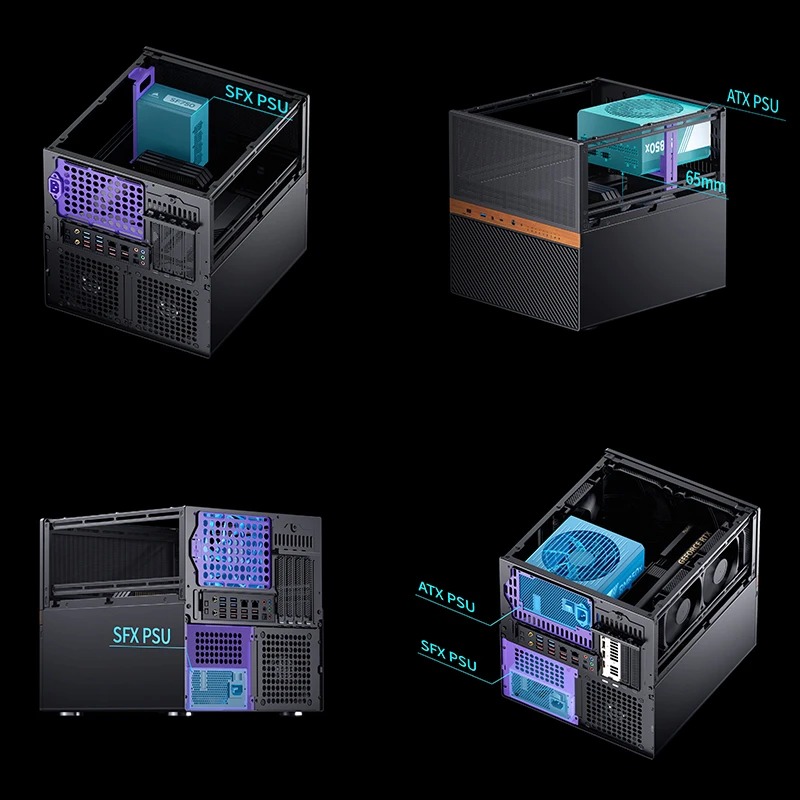 VỎ CASE PC JONSBO N6 BLACK - Ảnh 11