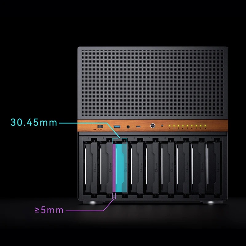 VỎ CASE PC JONSBO N6 BLACK - Ảnh 12