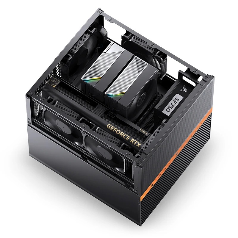 VỎ CASE PC JONSBO N6 BLACK - Ảnh 7