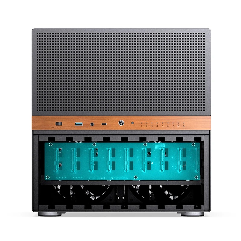 VỎ CASE PC JONSBO N6 BLACK - Ảnh 8