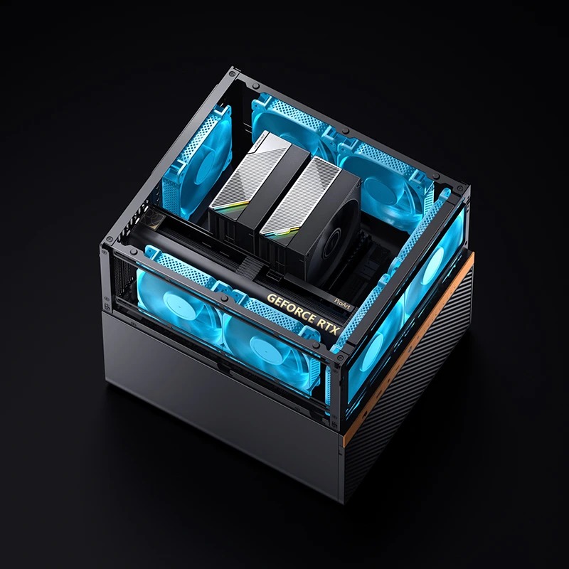 VỎ CASE PC JONSBO N6 BLACK - Ảnh 9