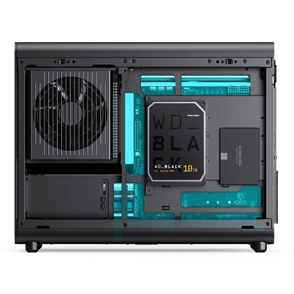 VỎ CASE PC JONSBO D33 WOOD BLACK - Ảnh 13