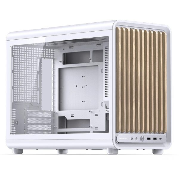 VỎ CASE PC JONSBO D33 WOOD WHITE - Ảnh 7