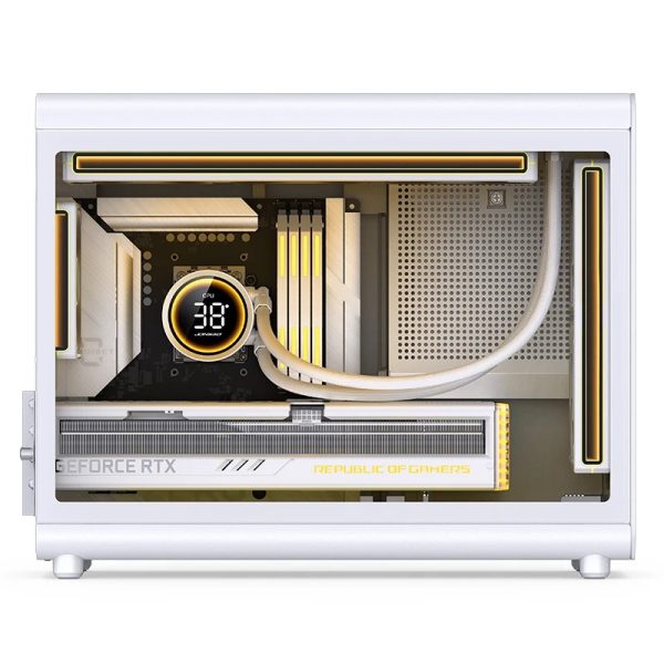 VỎ CASE PC JONSBO D33 WHITE - Ảnh 5