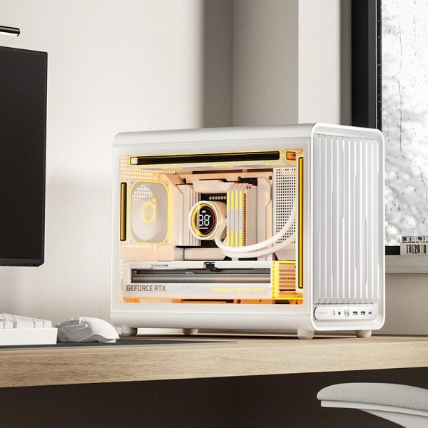 VỎ CASE PC JONSBO D33 WHITE - Ảnh 17