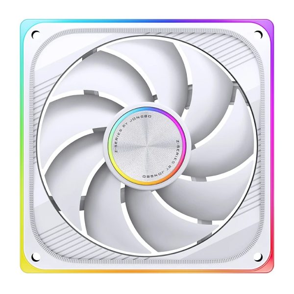 QUẠT TẢN NHIỆT JONSBO ZE-120W WHITE - Ảnh 4