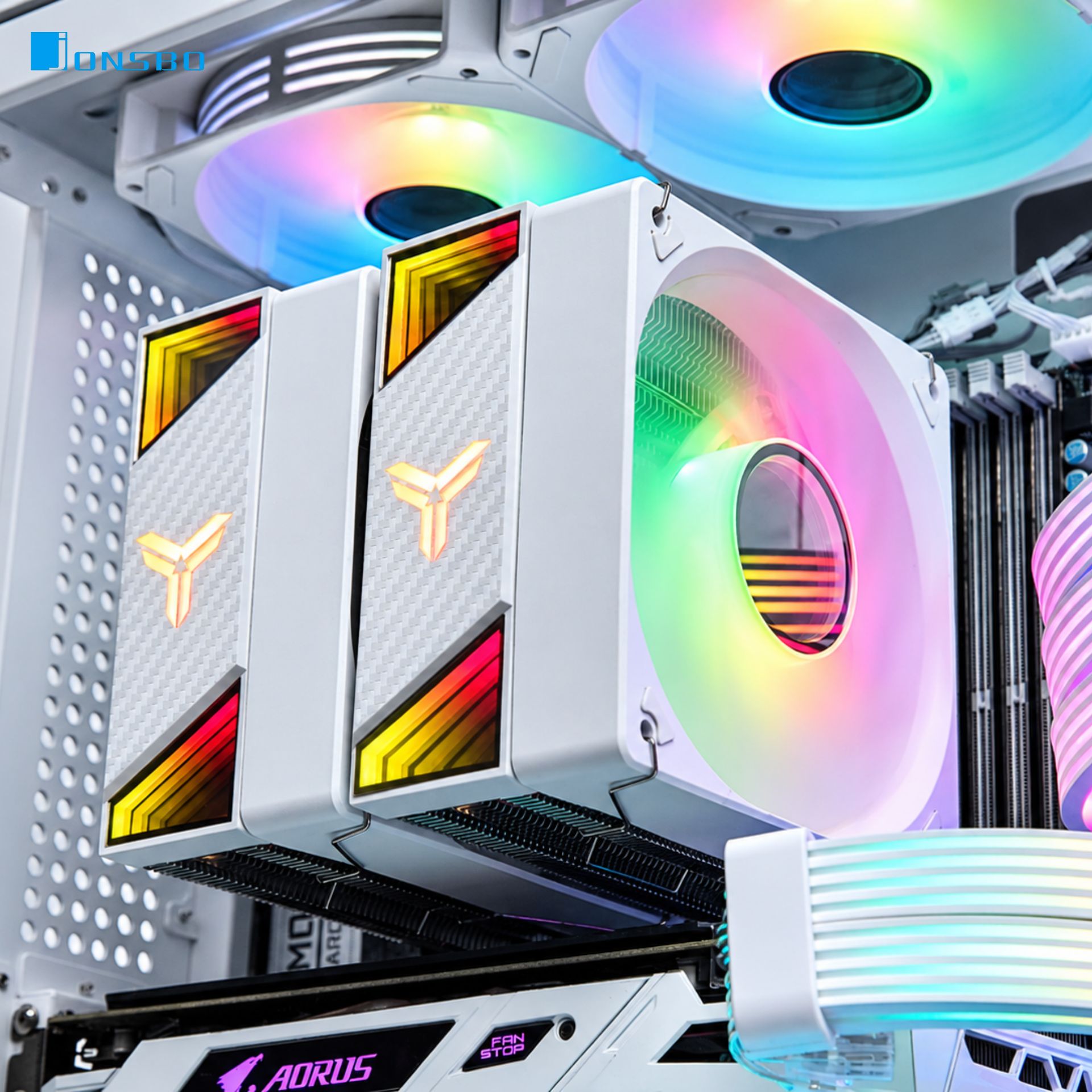 Jonsbo CR-3000 - Tản nhiệt khí " quốc dân" khi build PC hiệu năng cao