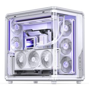 VỎ CASE PC JONSBO X400CG WHITE