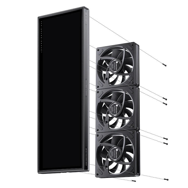 MÀN HÌNH PHỤ JONSBO DS360 MAX BLACK - Ảnh 13